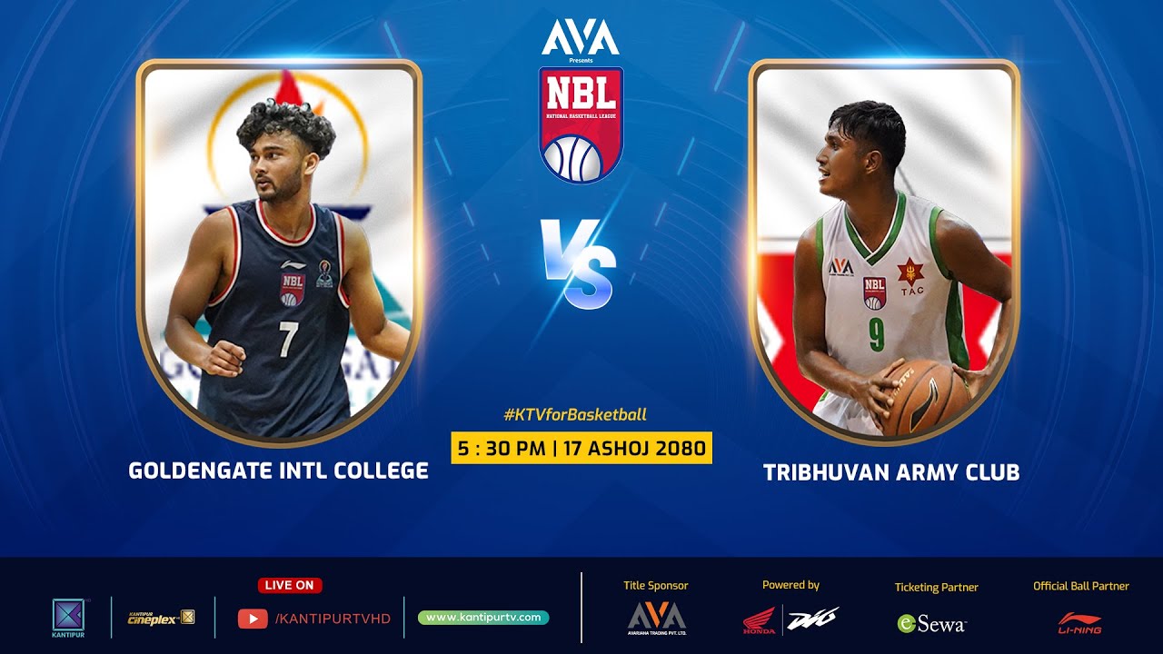 Goldengate Int'l College vs Tribhuvan Army Club | Match 11 - NBL Nepal | 04 October 2023