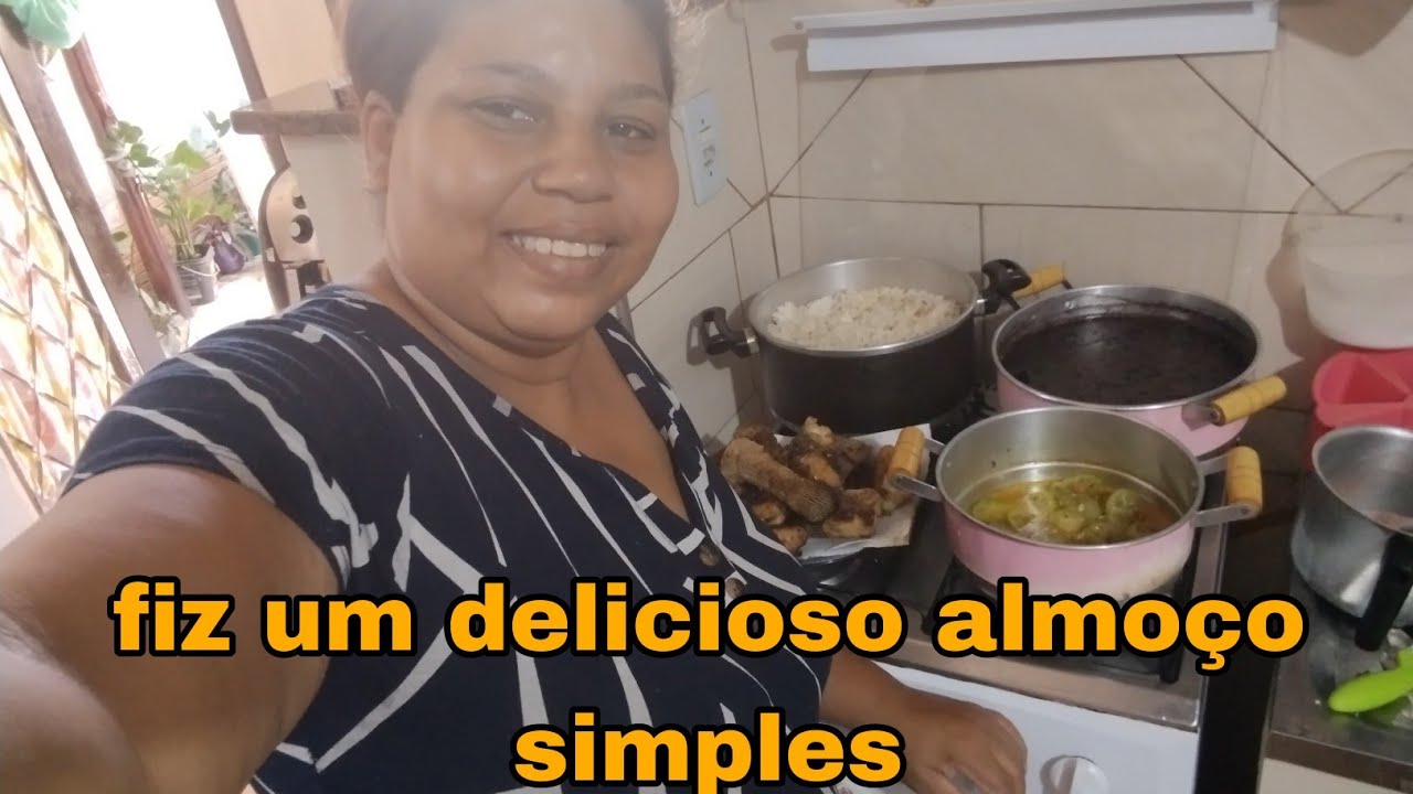 Almoço simples e fácil do dia a dia ☺️