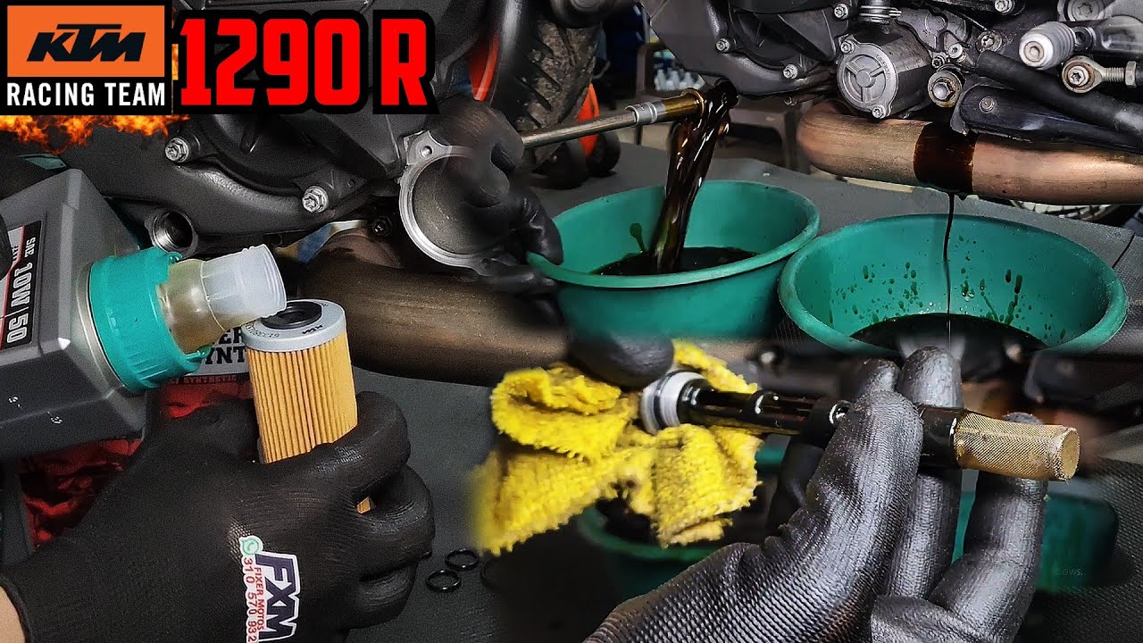 🔥MANTENIMIENTO BASICO de FILTROS y ACEITE KTM 1290R✅