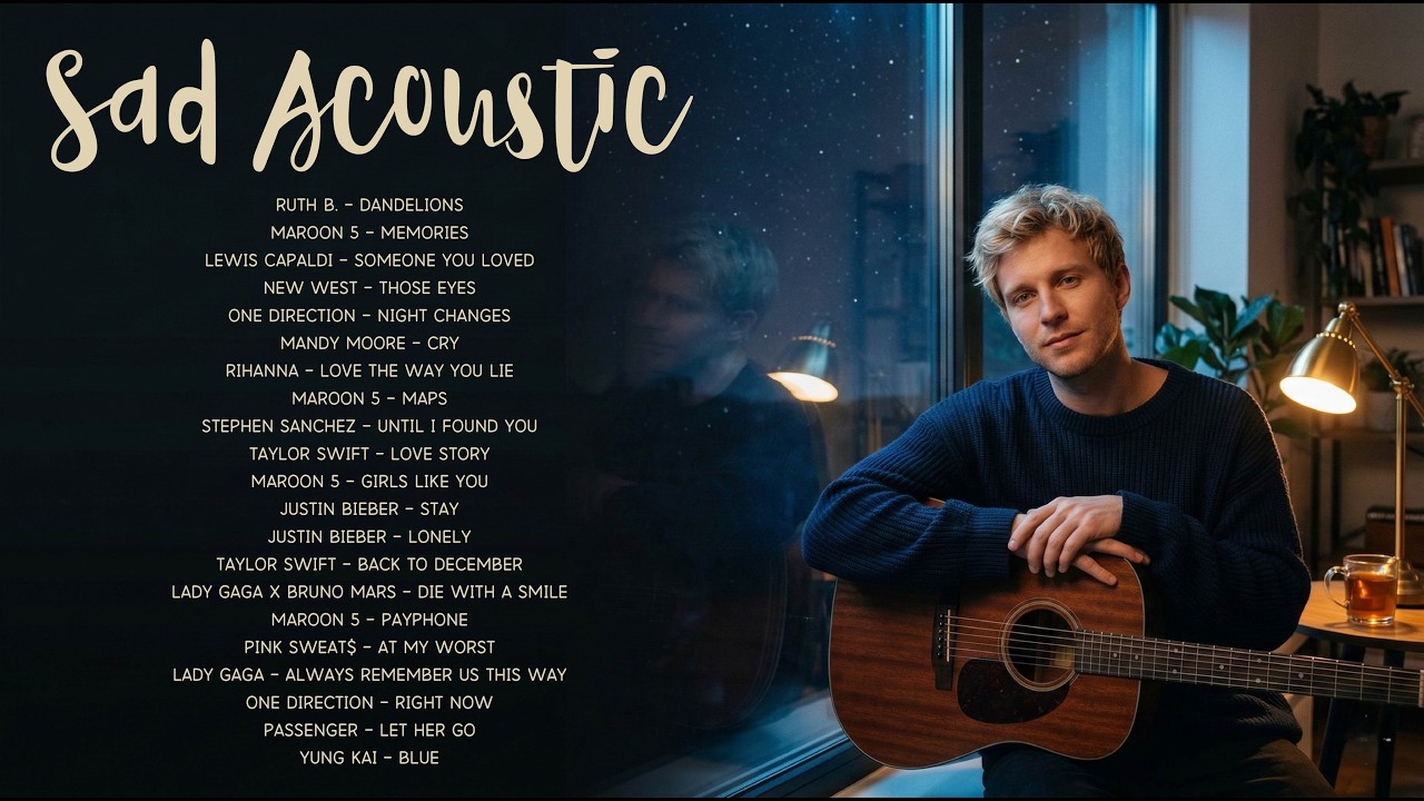 POV: it's 2 AM and you miss them 🌙 | Sad Acoustic Pop Covers (James Arthur, Billie Eilish)