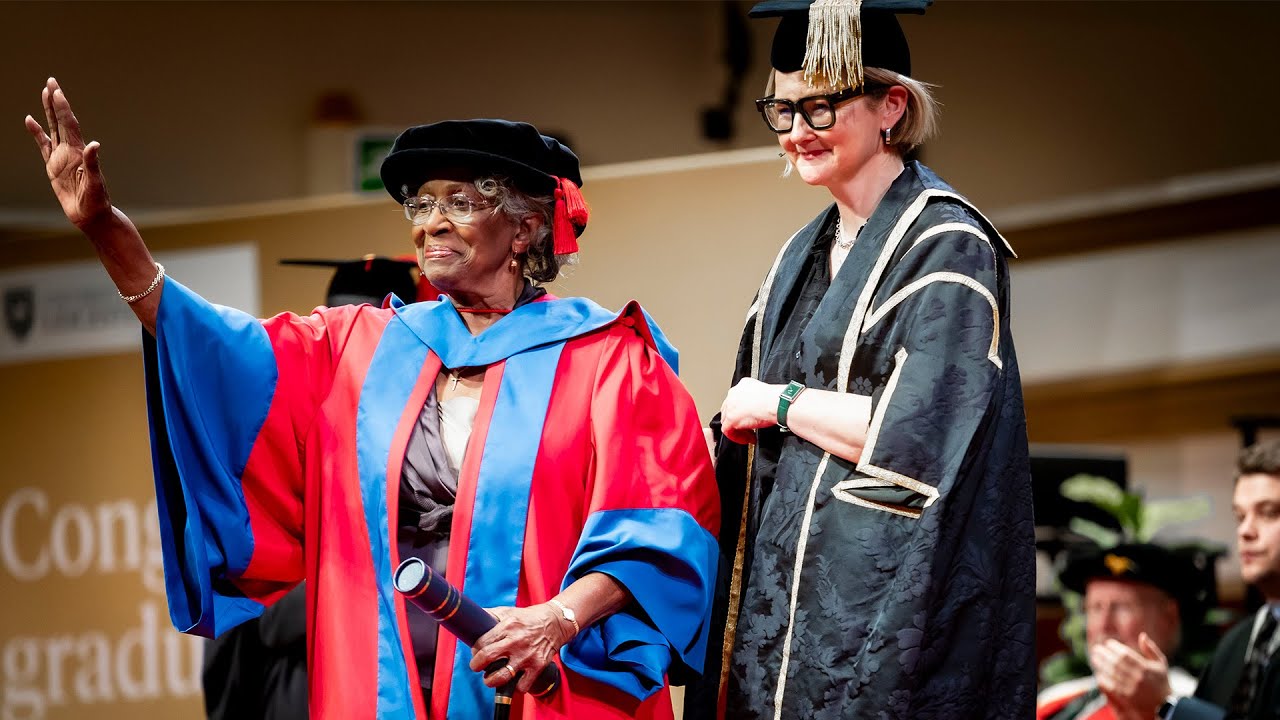 Agnes Nisbett - Honorary Degree - University of Leicester