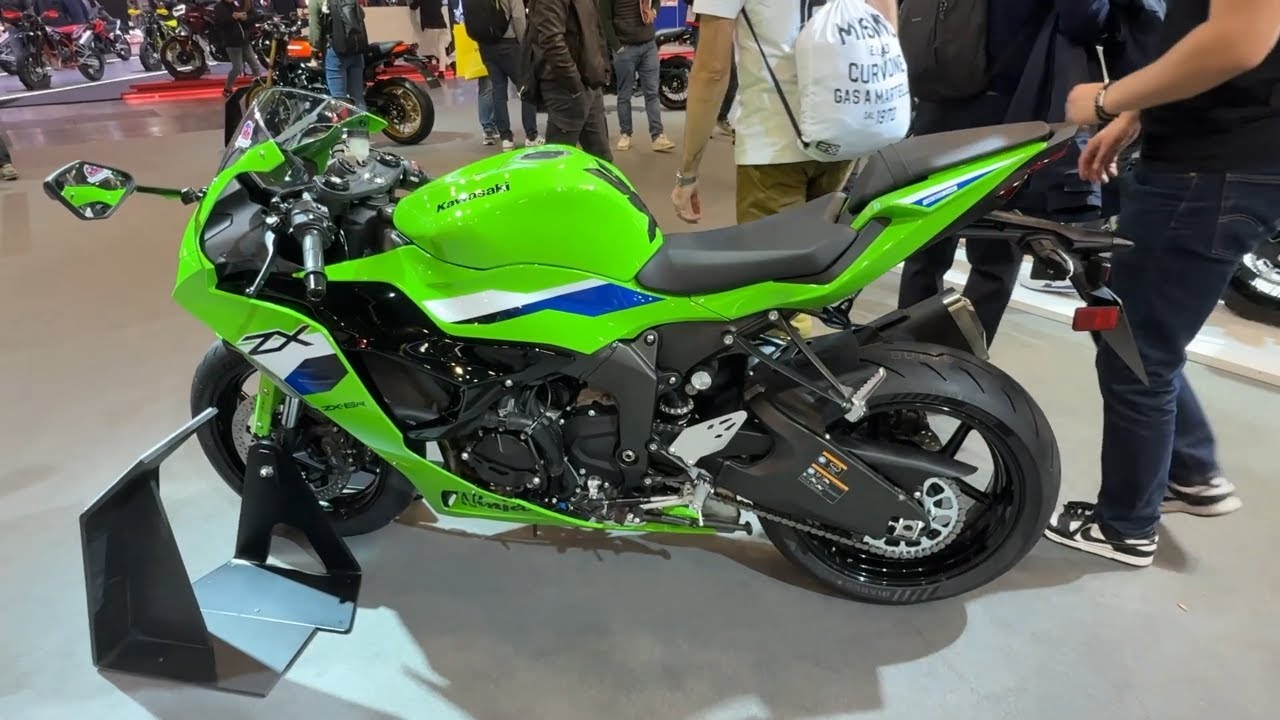 Kawasaki ZX 6R (2026) Обход - EICMA 2025