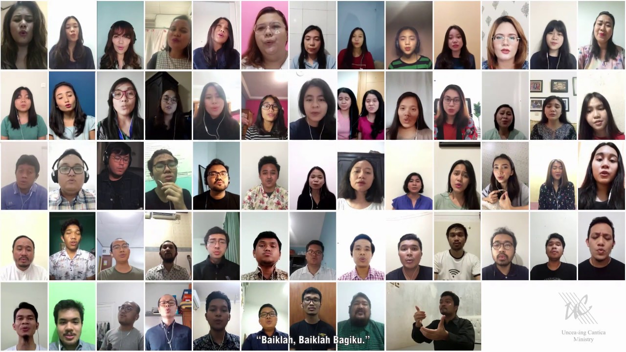 Apabila Damai Perjalananku - Unceasing Cantica Ministry (Virtual Choir)