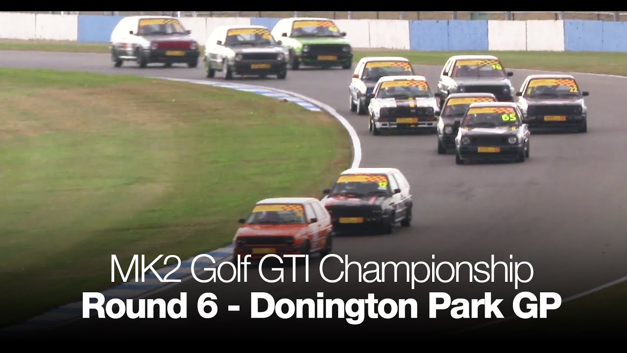 The Dunlop Mk2 Golf GTi Championship 2014 - Round 6 - Donington Park GP