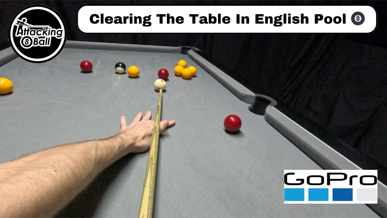Clearing The Table In English Pool 🎱
