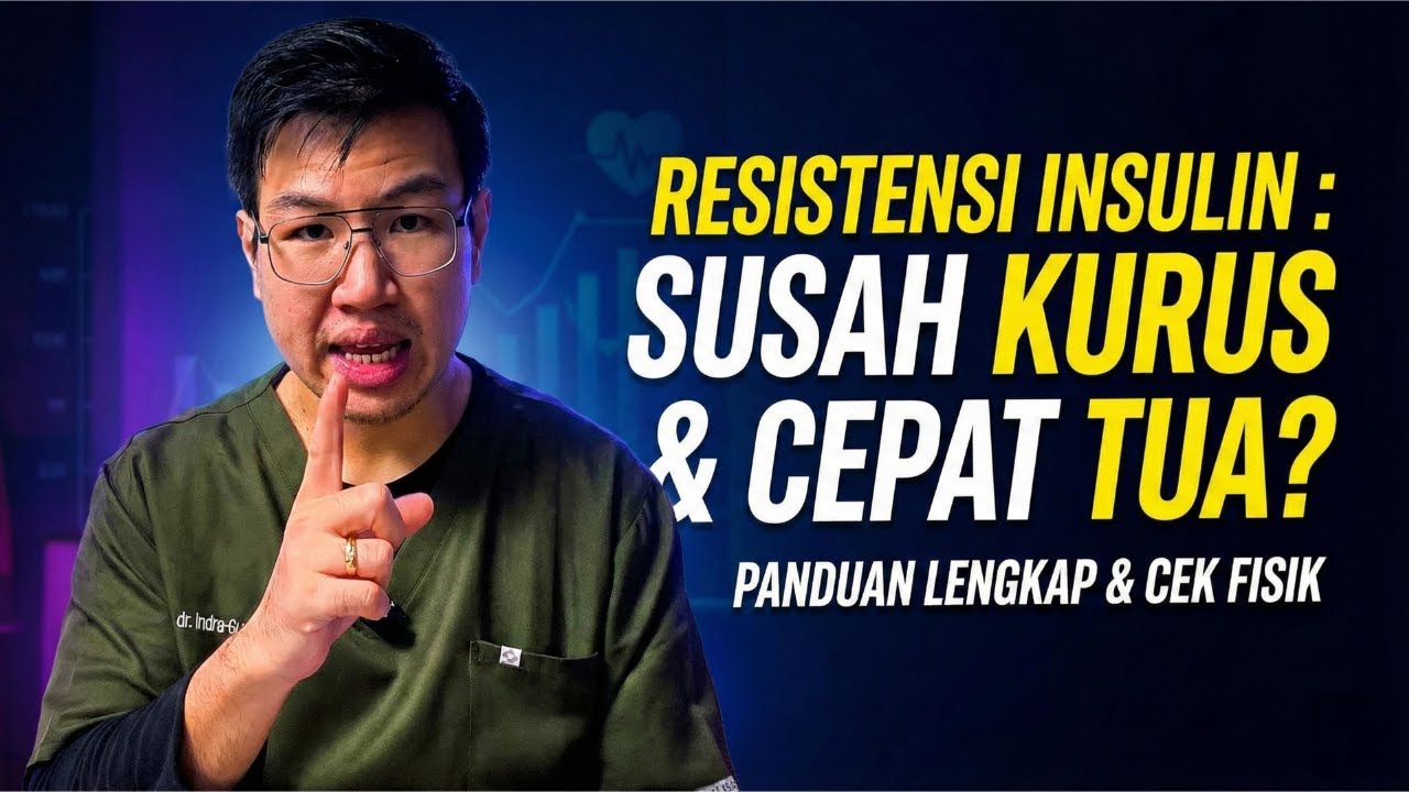 Resistensi Insulin: Kenapa Susah Kurus & Cepat Tua? (Panduan Lengkap + Cek Fisik)
