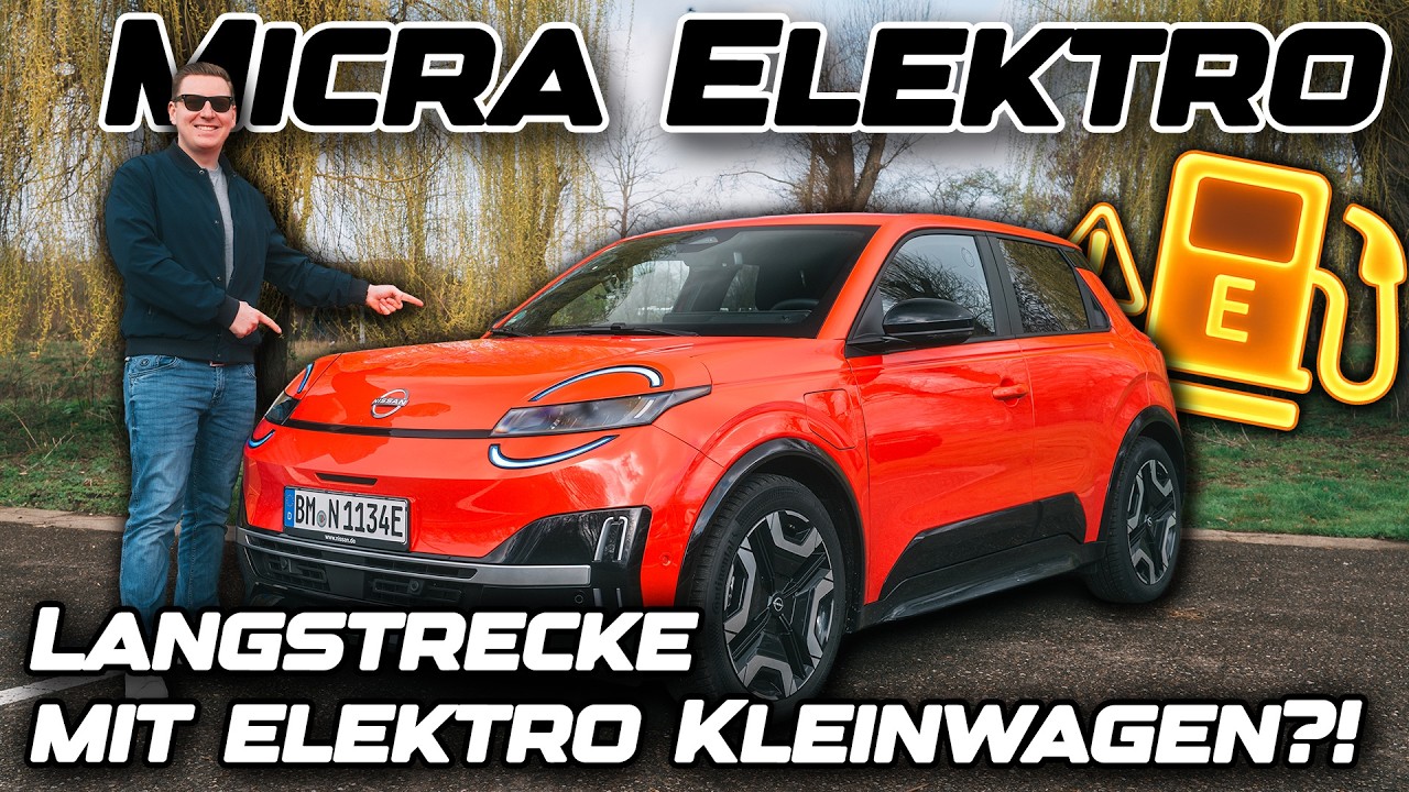 2026 Nissan Micra Elektro Advance (52 kWh) | Roadtrip von Belgien nach Deutschland