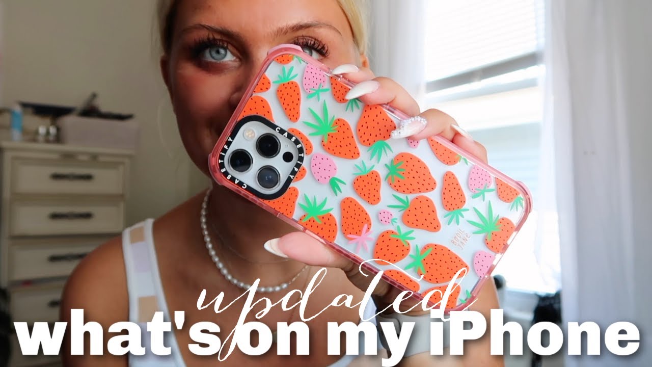 UPDATED WHAT'S ON MY iPHONE 12 PRO MAX