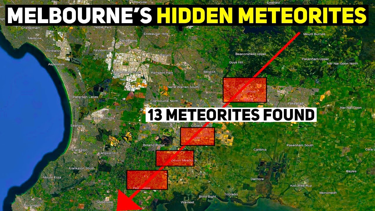 The Forgotten Meteorite Field Near A City In Australia