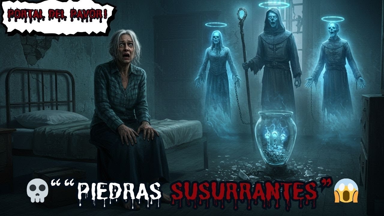 💀"Historia sobrenatural de las piedras traídas del castillo en Portugal"😱