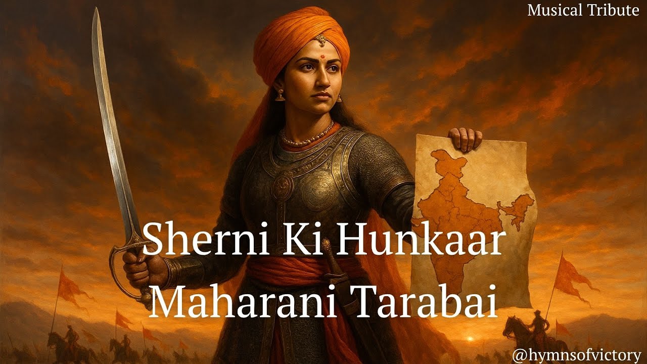 Tribute song about Maharani Tarabai | Daughter-in-law of Chhatrapati Shivaji Maharaj |HymnsofVictory
