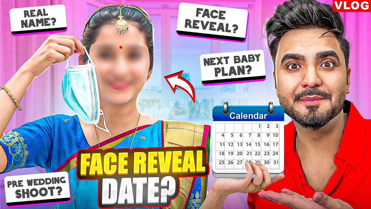 Face reveal date? Shadi ki date reveal? Real name? Bond with my wife? QnA 2024