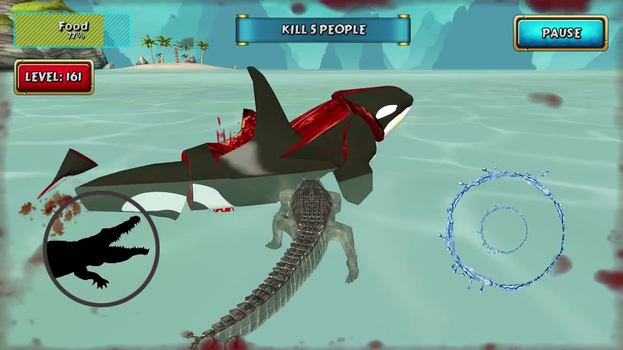 Crocodile Simulator Beach Hunt Android Gameplay #16