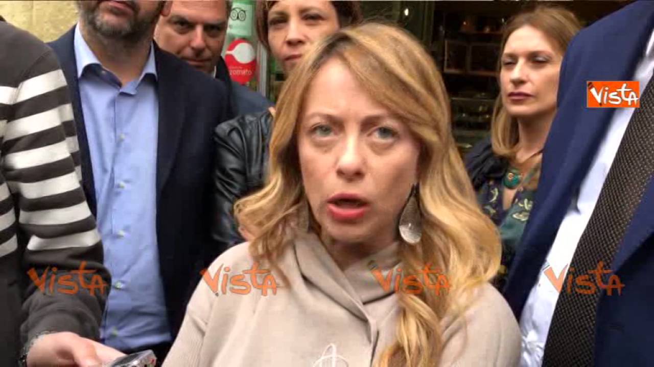 MELONI: AL REFERENDUM VOTO SI', L'ASTENSIONE AIUTA LE LOBBY