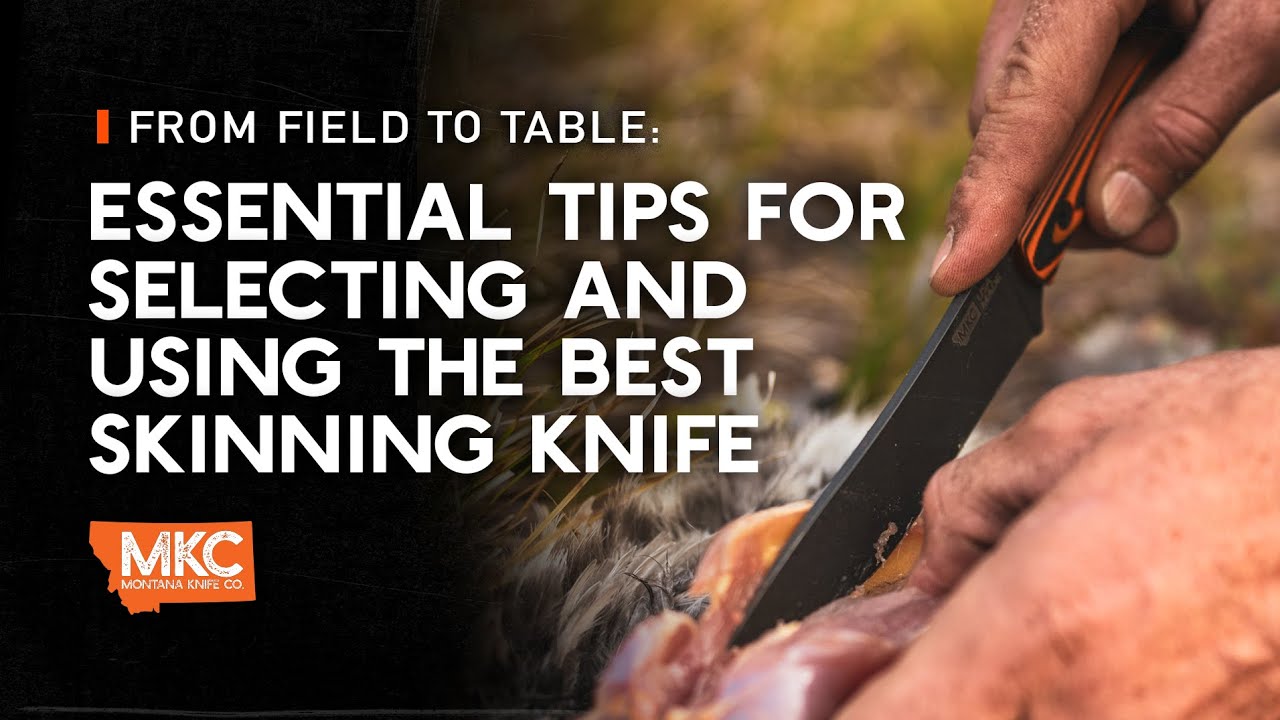 From Field to Table: Essential Tips for Selecting and Using the Best Skinning Knife
