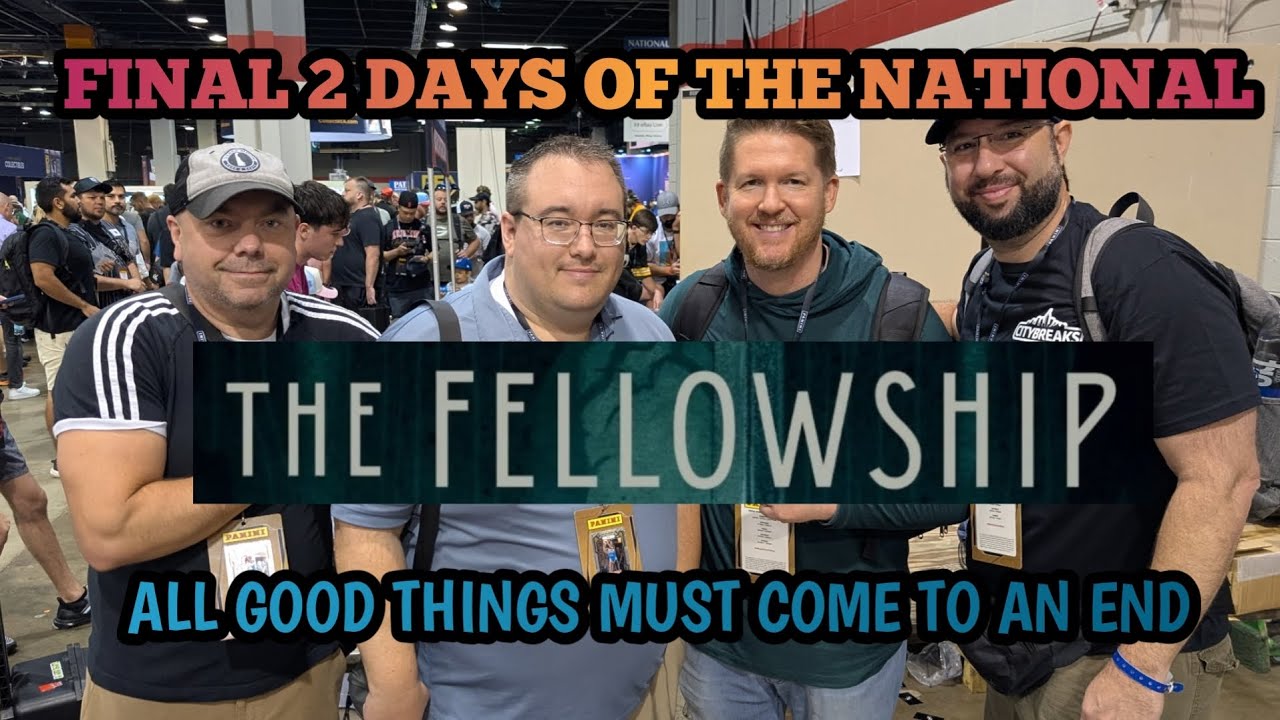 FINISHING THE NATIONAL.  BIG MONEY, BIG CARDS, BIG FUN.  FINAL DEALS, SPORTS CARDS.