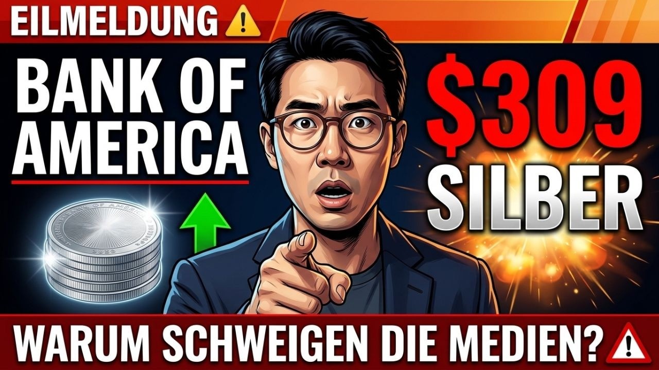 EILMELDUNG: Bank of America prognostiziert 309$ Silber &ndash; Niemand spricht dar&uuml;ber!