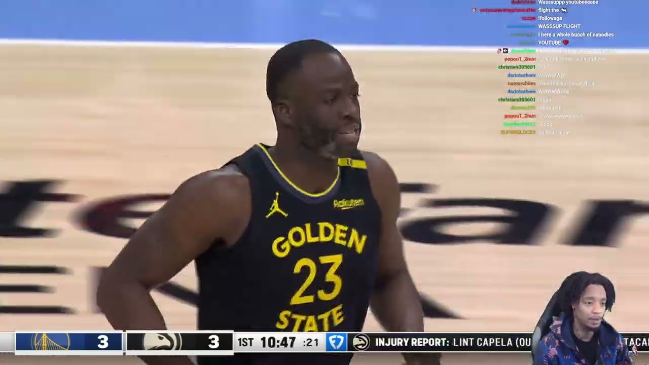 FlightReacts To WARRIORS at HAWKS | FULL GAME HIGHLIGHTS | March 22, 2025!