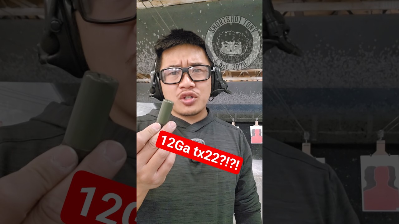 Ever see a 12ga TX22 handgun?!