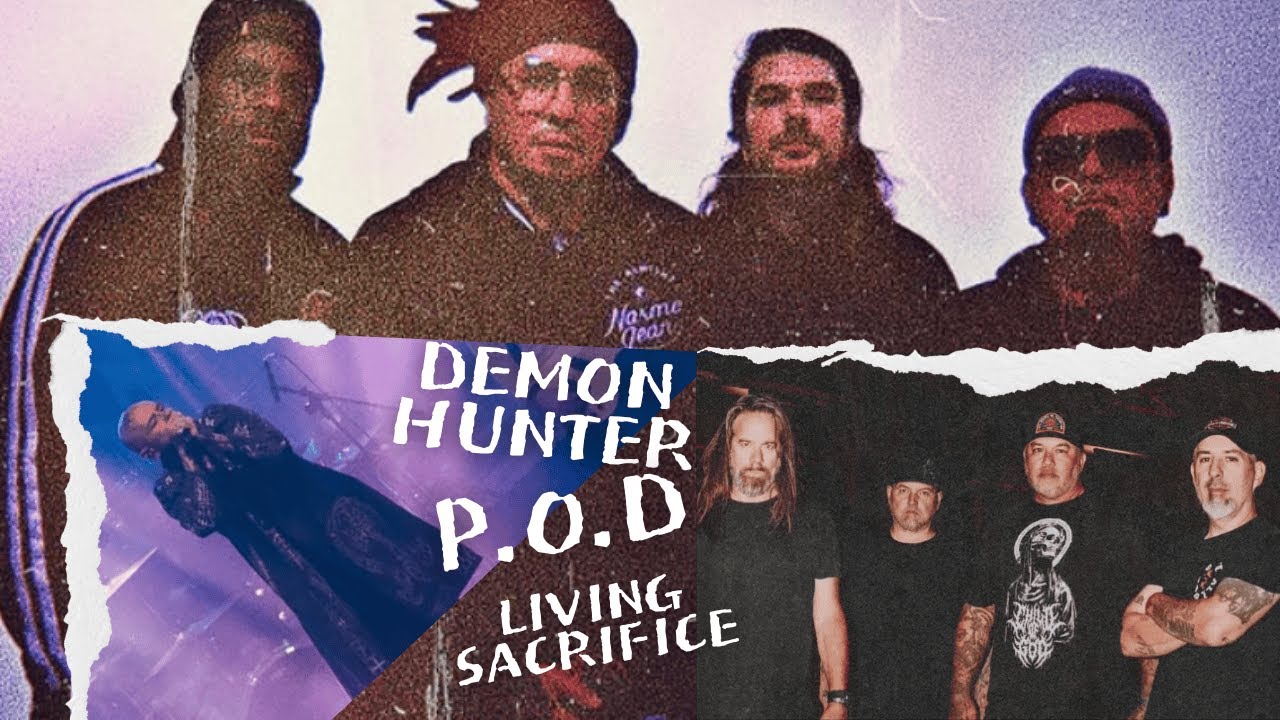 LIVING SACRIFICE + DEMON HUNTER + P.O.D @Sacadura154 - RJ (06/12/2025)