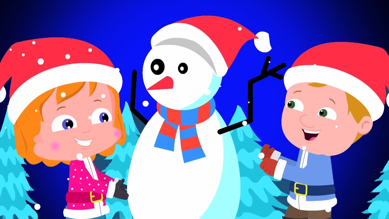 Piccolo fiocchi di neve | natale canzone | rima per i capretti | Songs For Kids | Little Snowflakes