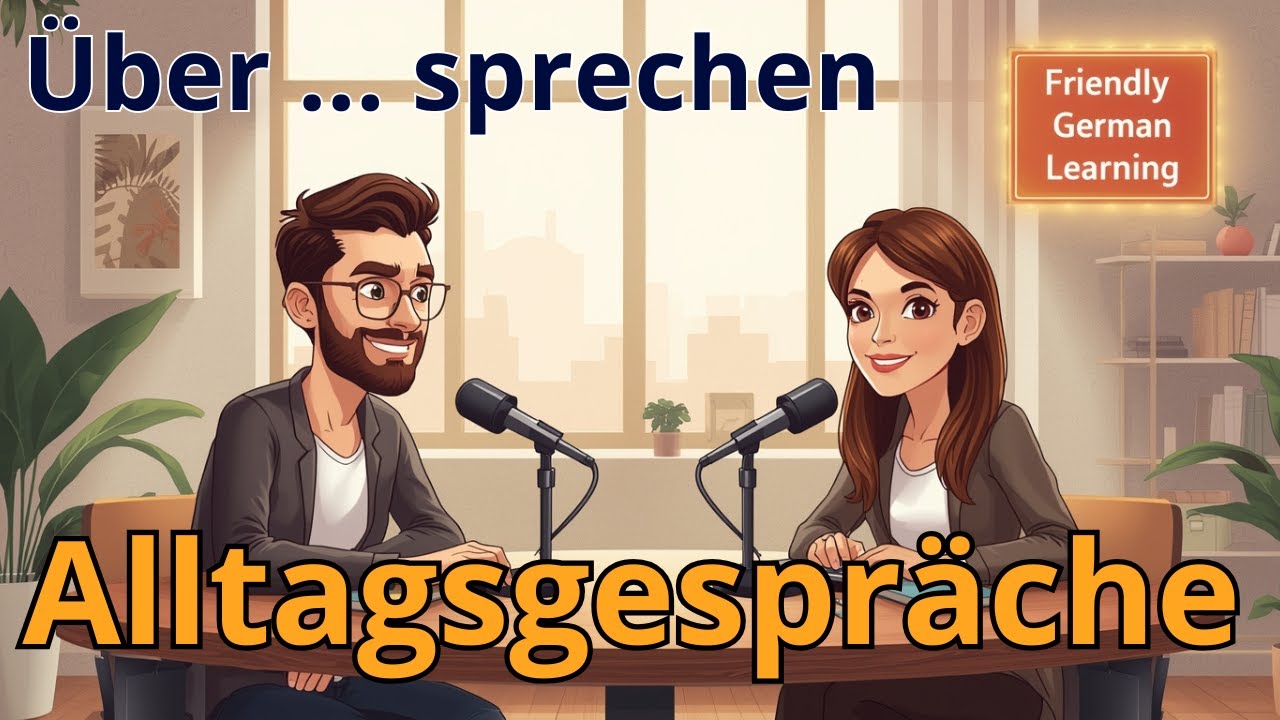 German Listening Practice | Alltagsgespräche | Deutsch hören & verstehen | German Podcast