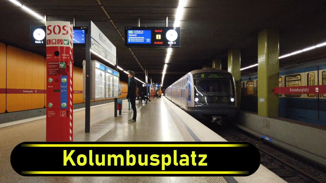 U-Bahn Station Kolumbusplatz - Munich 🇩🇪 - Walkthrough 🚶