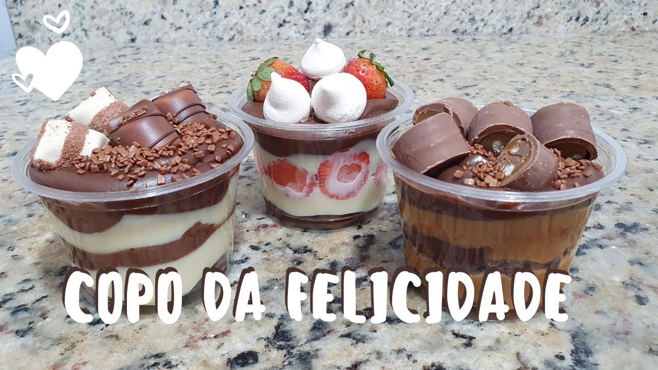 COPO DA FELICIDADE - #FiqueEmCasa e Cozinhe #Comigo
