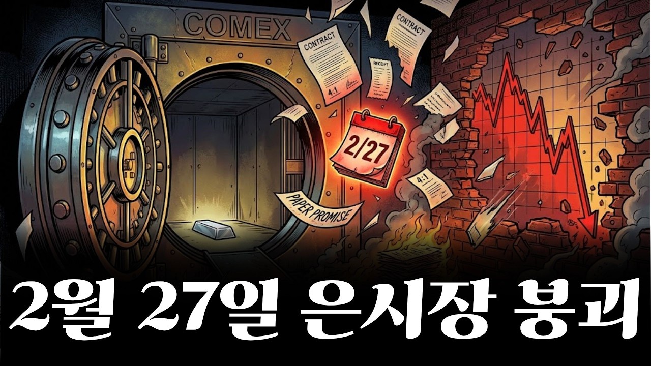 전세계 은투자자들이 떨고 있습니다. 2월 27일 은시장 붕괴 시나리오 3가지