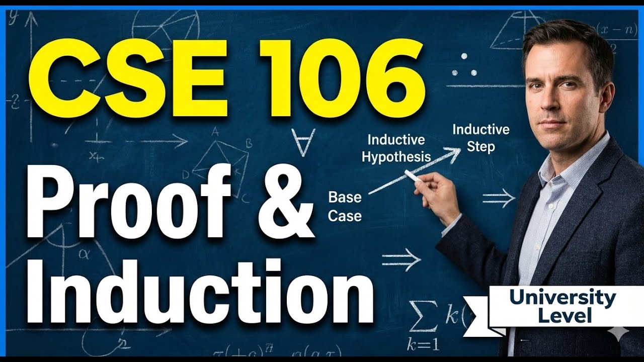 Proof Techniques & Mathematical Induction | Discrete Mathematics CSE 106 Bangla