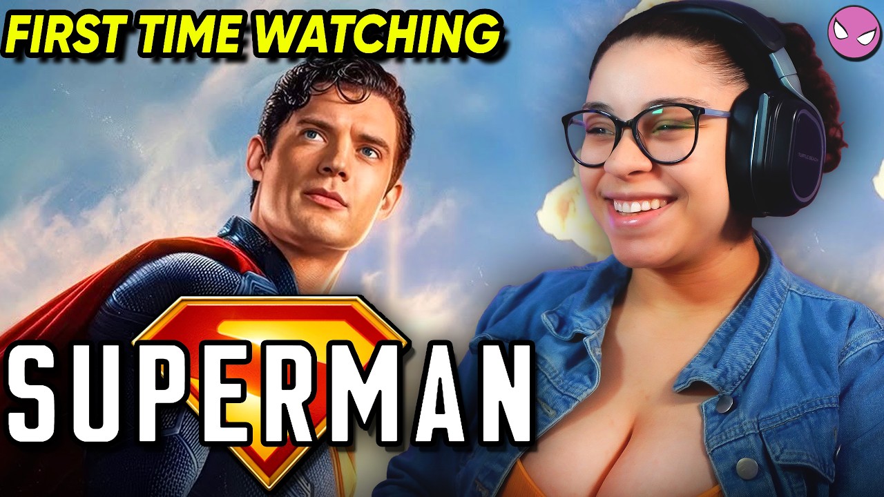 Marvel Fan Watches Superman for the First Time!