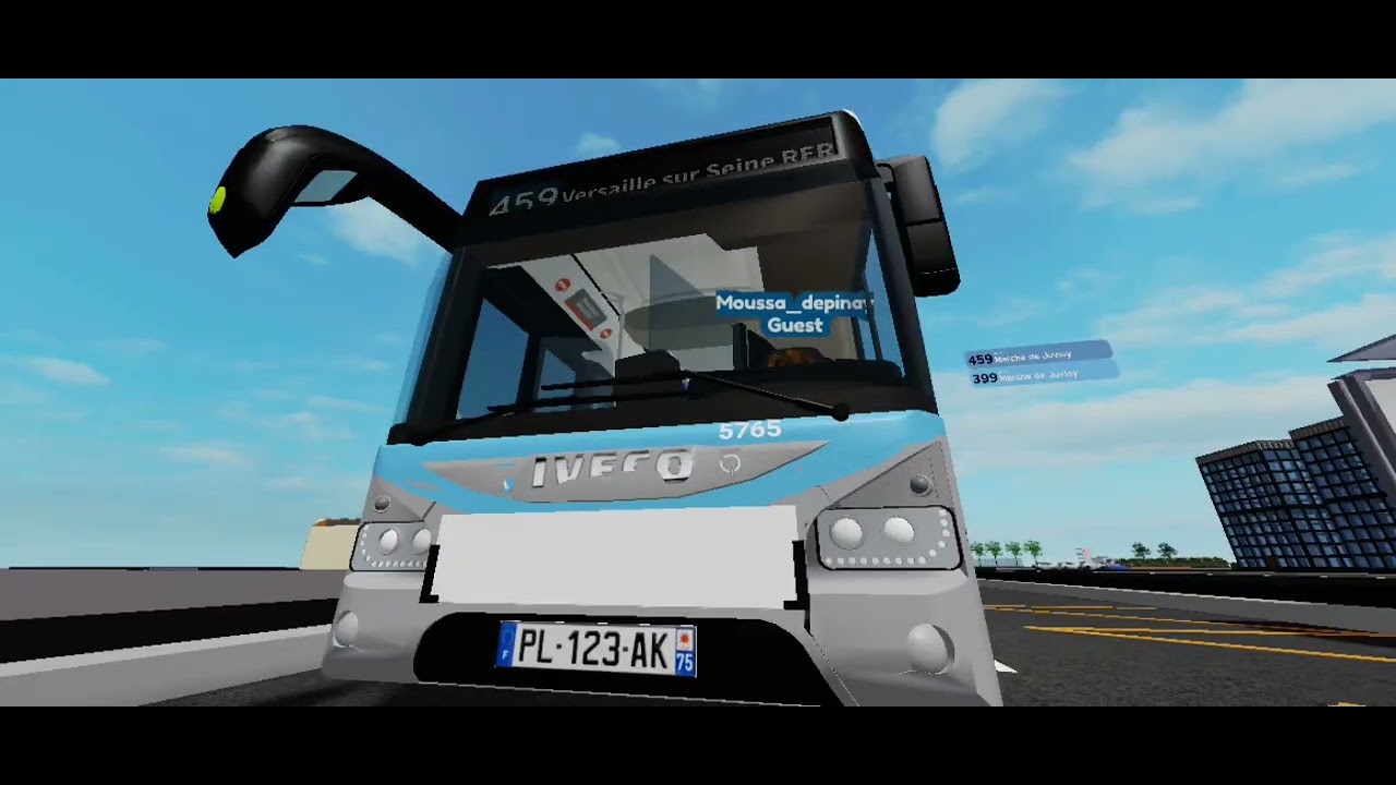 Trajet en iveco custor12