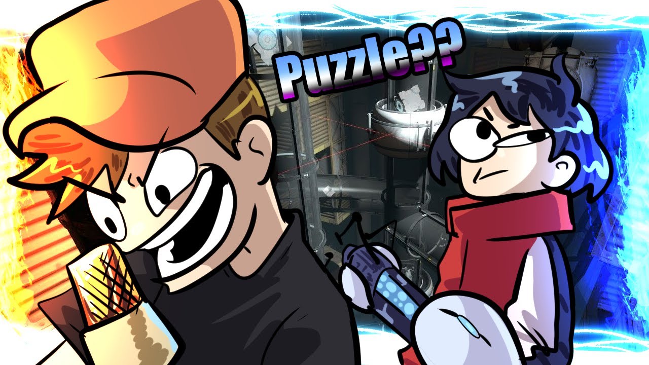 Resolvendo Puzzle De Portal Enquanto Estouramos o Microfone