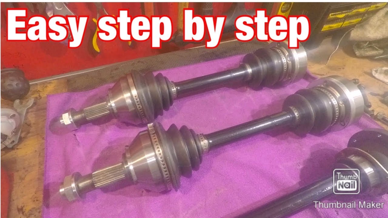 Inner & outer CV joint replacement and restoration. GTV restoration part 8