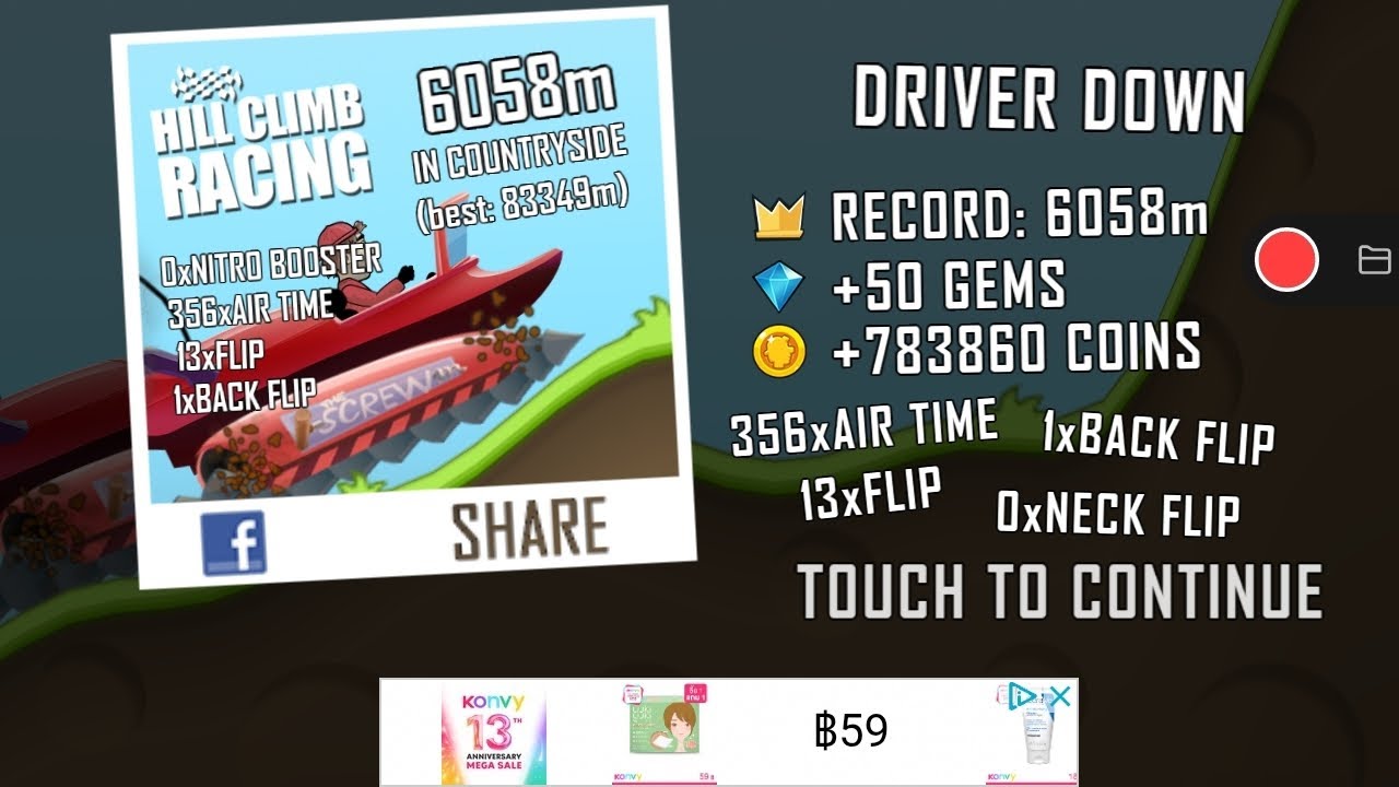 Best distance for finger screw hill climb racing 1 