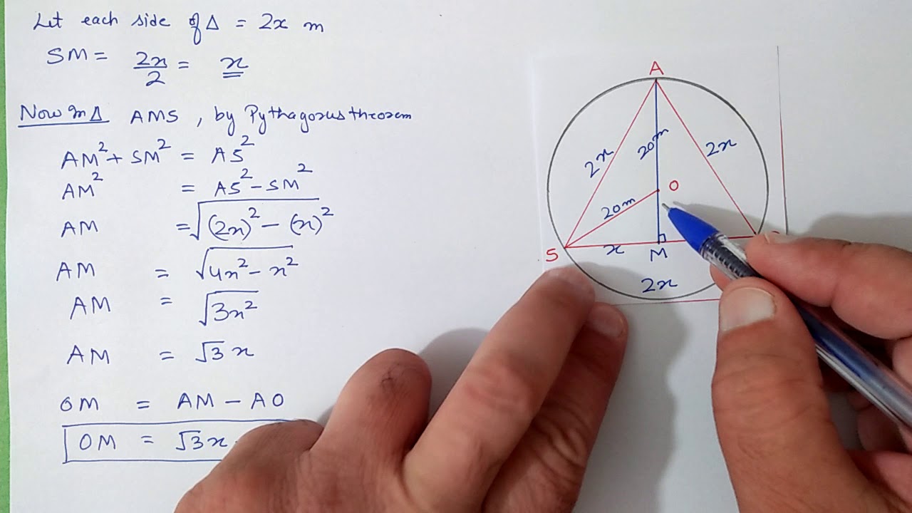 Chapter:10 Ex.10.4 (Q.6) Circles | Ncert Maths Class 9 | Cbse.