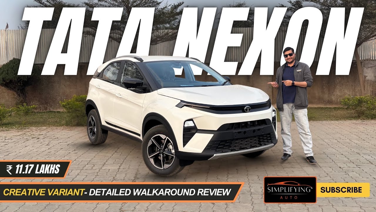 Tata Nexon - Creative Variant (Diesel) Walkaround Review | What You Get & What You DON’T
