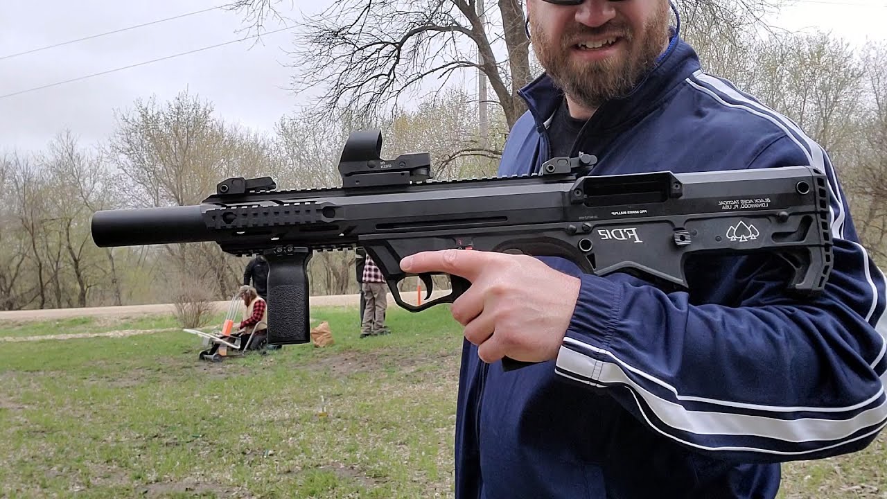 Clay Shooting with FD12 Bullpup Shotgun Black Aces Tactical