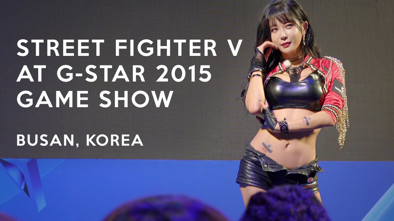 Street Fighter V at G-Star 2015, Korea's Largest Gaming Convention