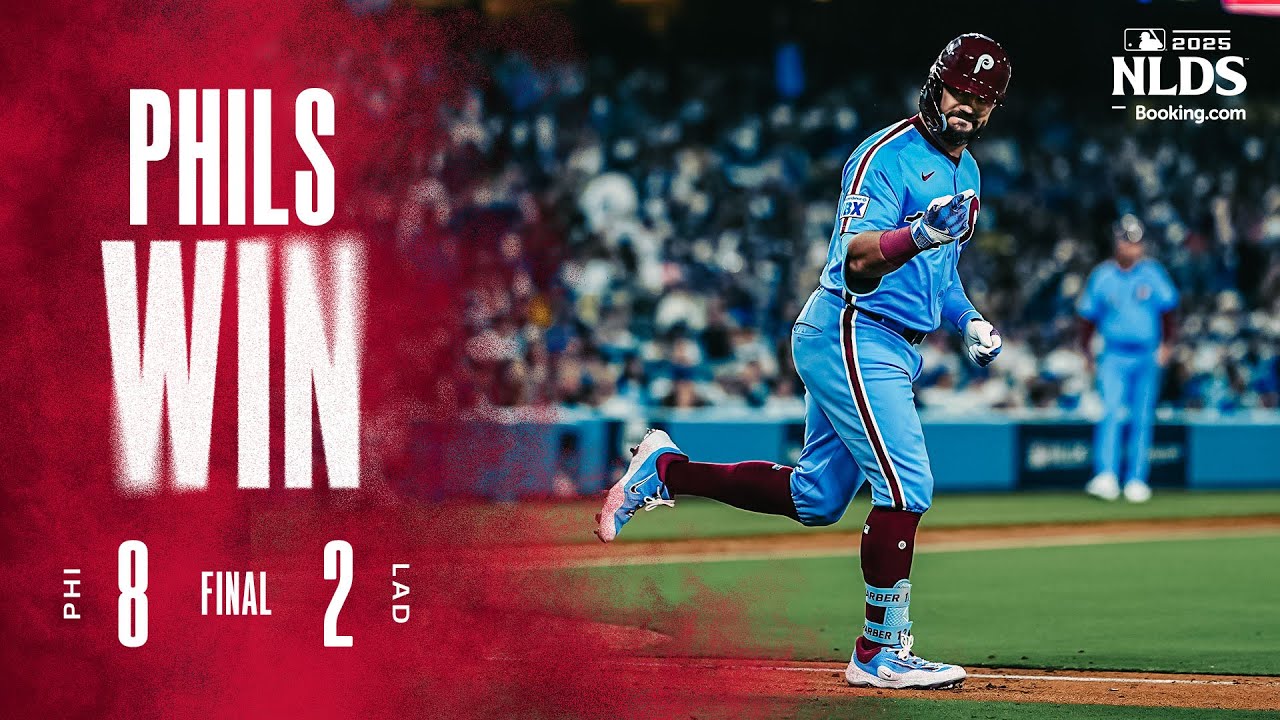 Phillies vs. Dodgers NLDS Game 3 Highlights (10/8/25) | MLB Highlights