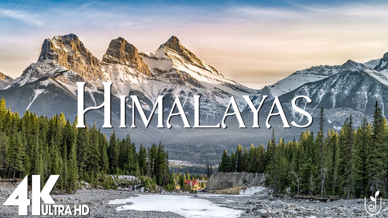Himalayas 4K - Scenic Relaxation Film With Calming Music| Nature Relaxation Film (4K Video Ultra HD)