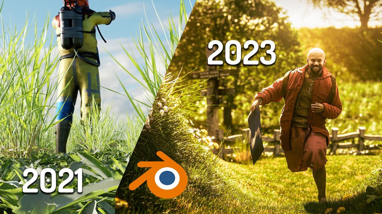Rust Blender 2 Year Progress