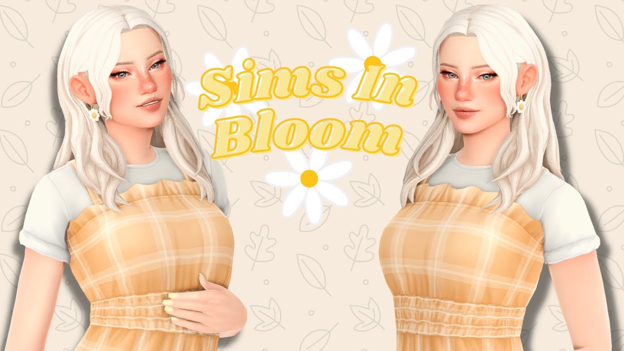 🌼 The Sims 4 - Sims In Bloom Legacy - CAS: Дэйзи Блум 🌼