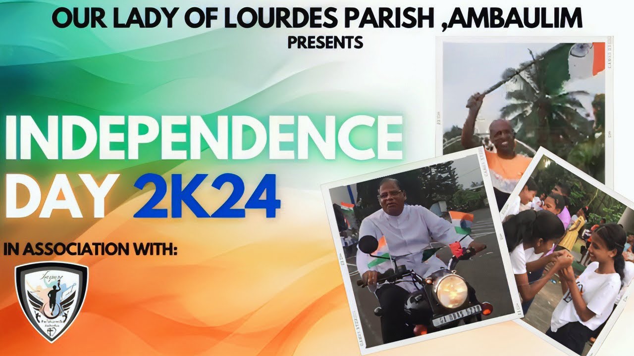 ASSUMPTION OF OUR LADY - INDEPENDENCE DAY Celebration At Ambaulim  || 2024|| PARISH YOUTH AMBAULIM