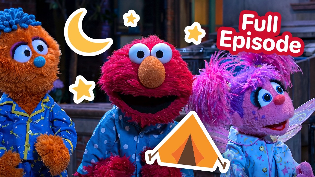 Elmo and Friends Go Camping! ⛺💫| Sesame Street Full Episode
