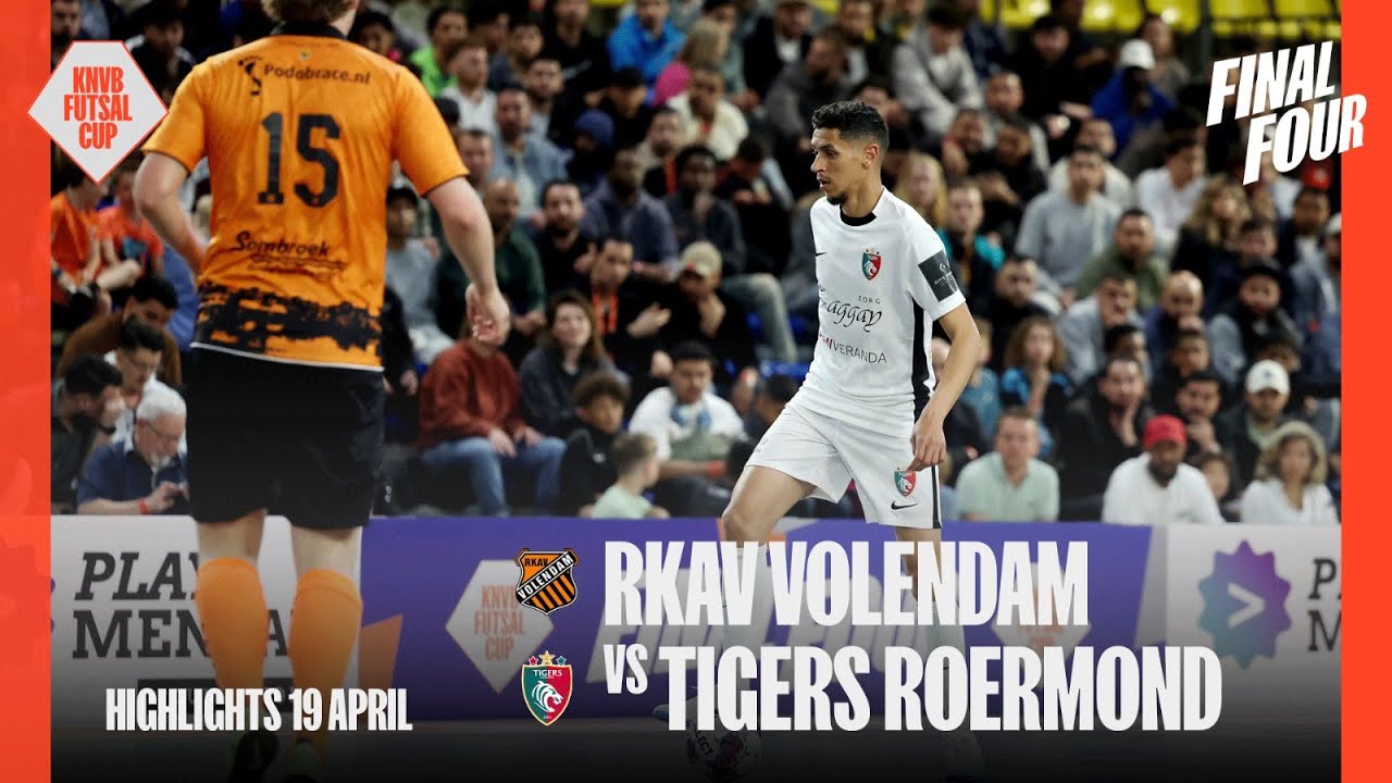 HIGHLIGHTS | RKAV Volendam - Tigers Roermond (M) | KNVB Futsal Cup 2025