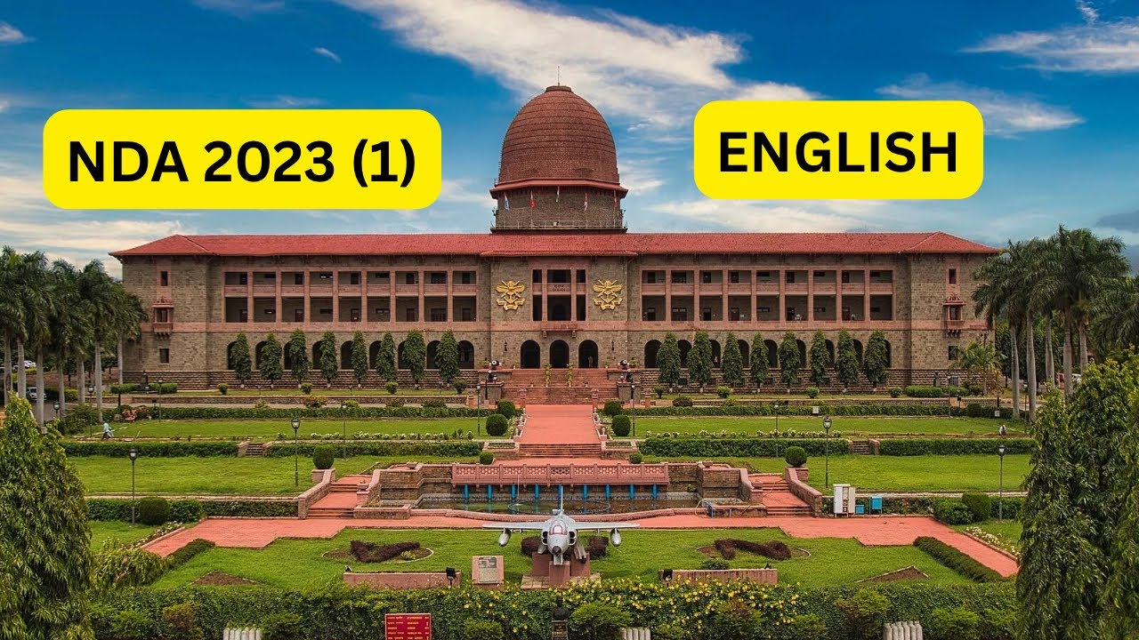 NDA PYQ 2023 (1 ) ENGLISH SOLUTION ✍️✍️