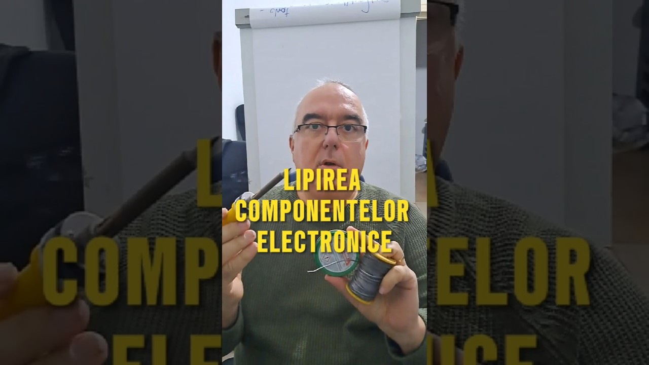 Lipirea componentelor electronice ! Letcon + fludor + sacaz &icirc;n acțiune! #dioda
