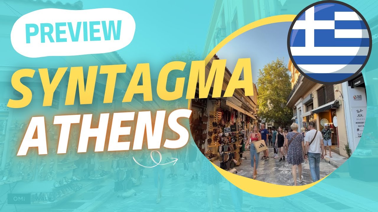 SYNTAGMA | ATHENS Walking Tour Preview in GREECE 2023