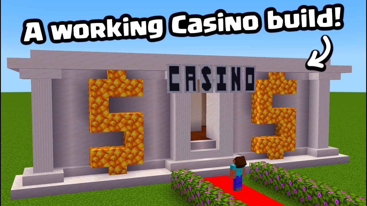 Working Casino Build in Minecraft